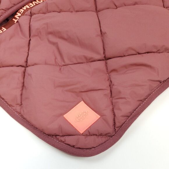 Free People Movement Chill Out Packable Puffer Poncho Scarf Vest One Size - Picture 11 of 15